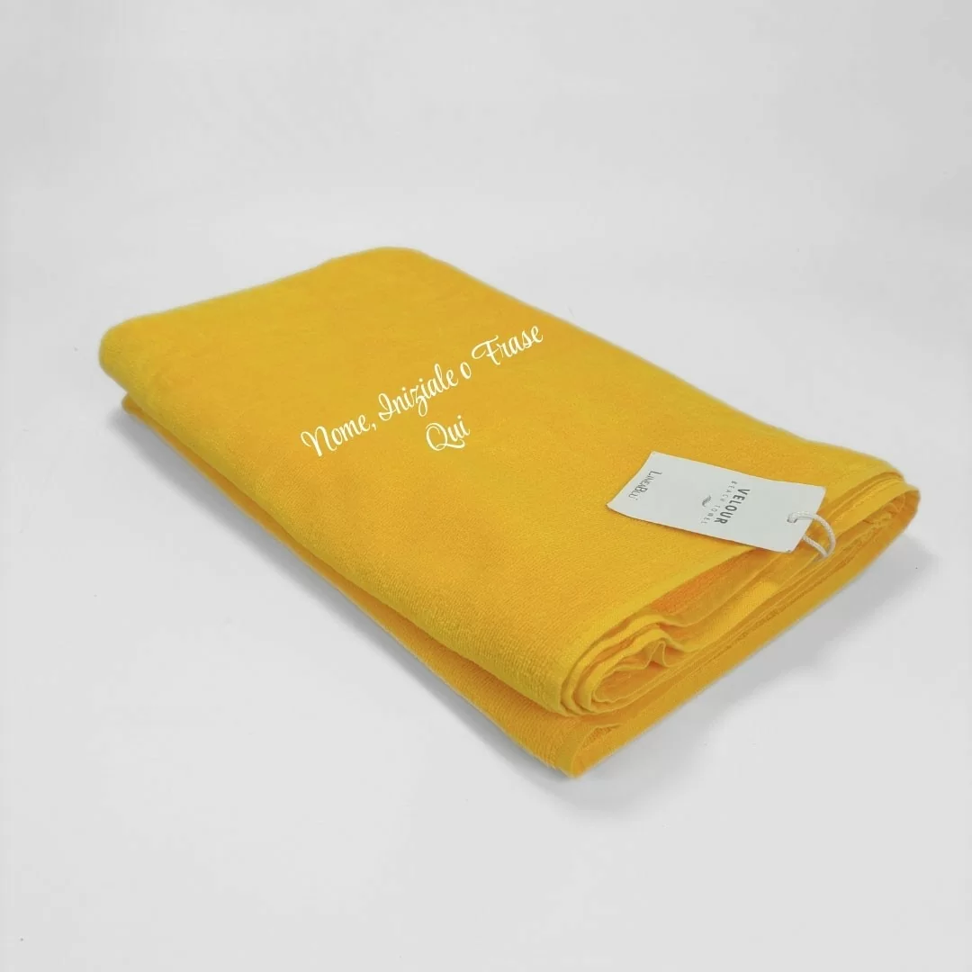 Telo da mare personalizzabile 80x160cm LineaBlu...