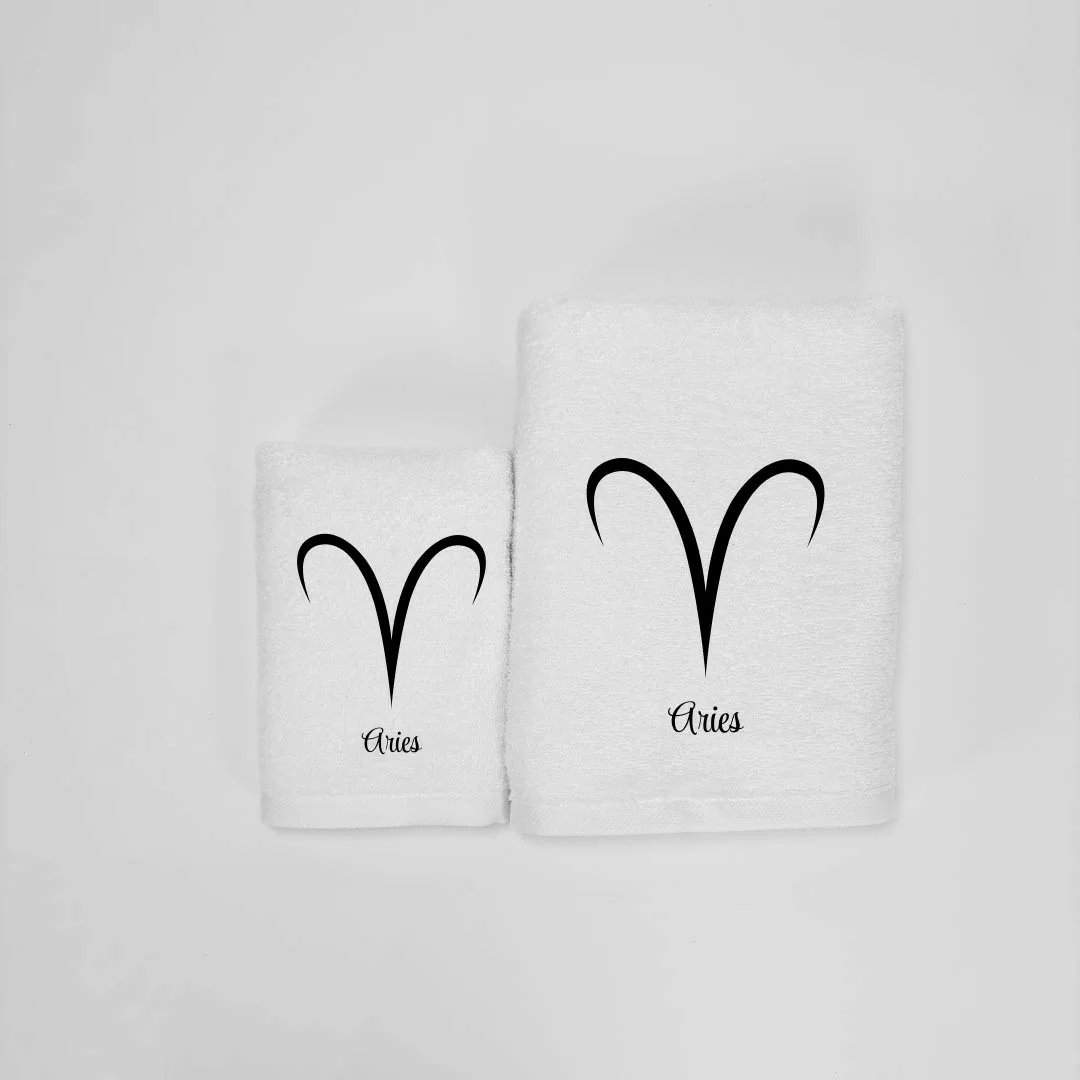 Coppia Asciugamani Personalizzati LineaBlu art....