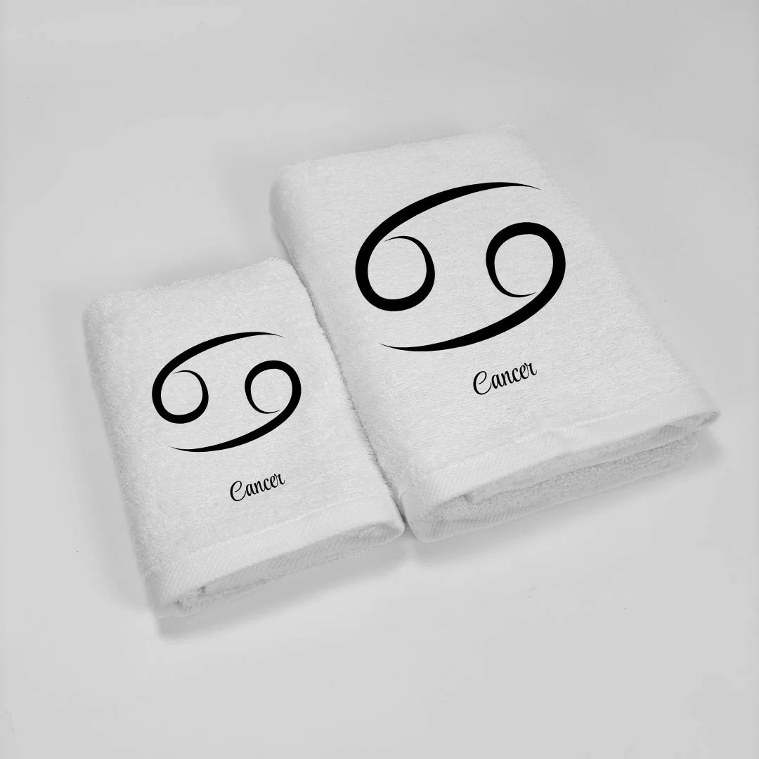 Coppia Asciugamani Personalizzati LineaBlu art....