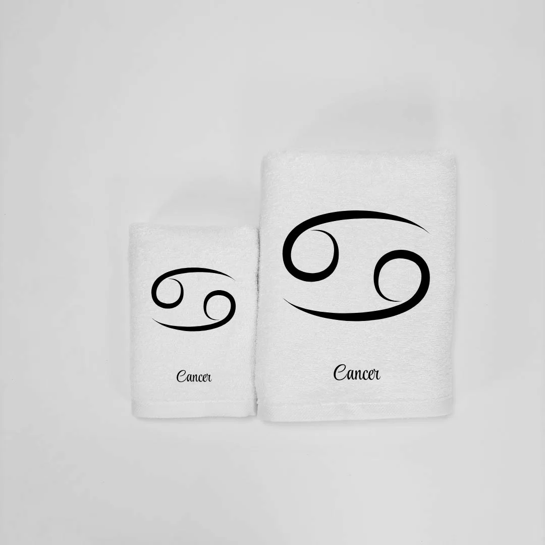 Coppia Asciugamani Personalizzati LineaBlu art....