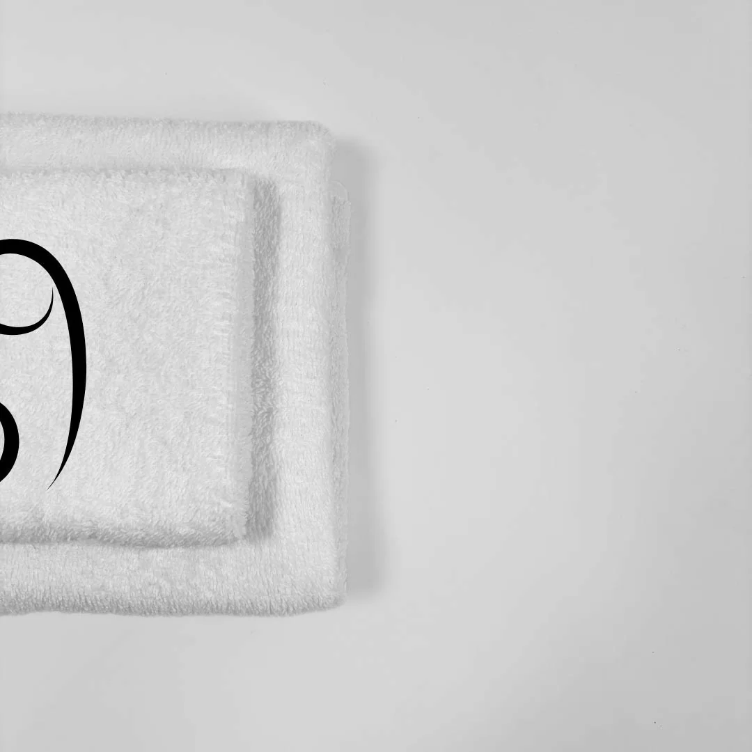 Coppia Asciugamani Personalizzati LineaBlu art....