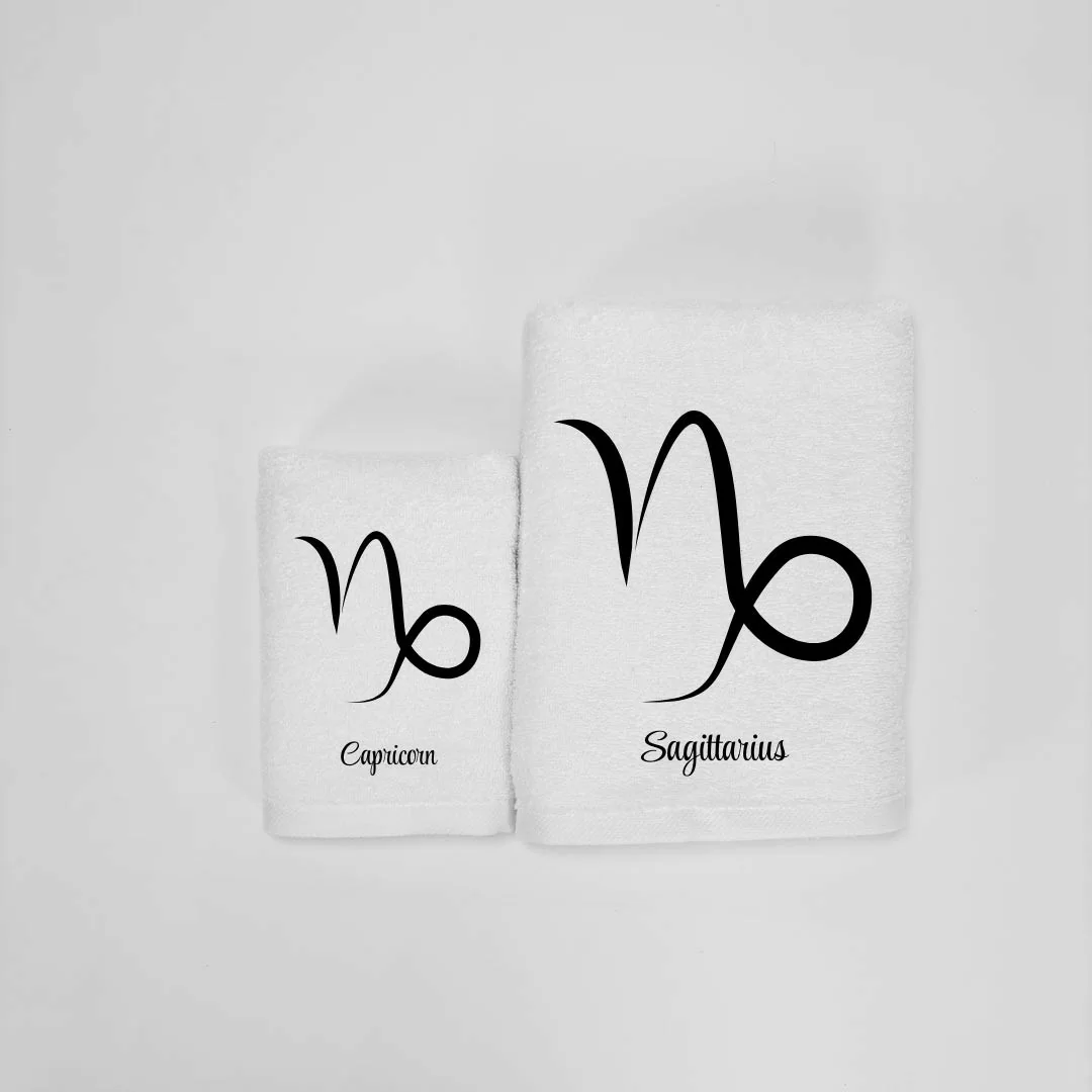 Coppia Asciugamani Personalizzati LineaBlu art....