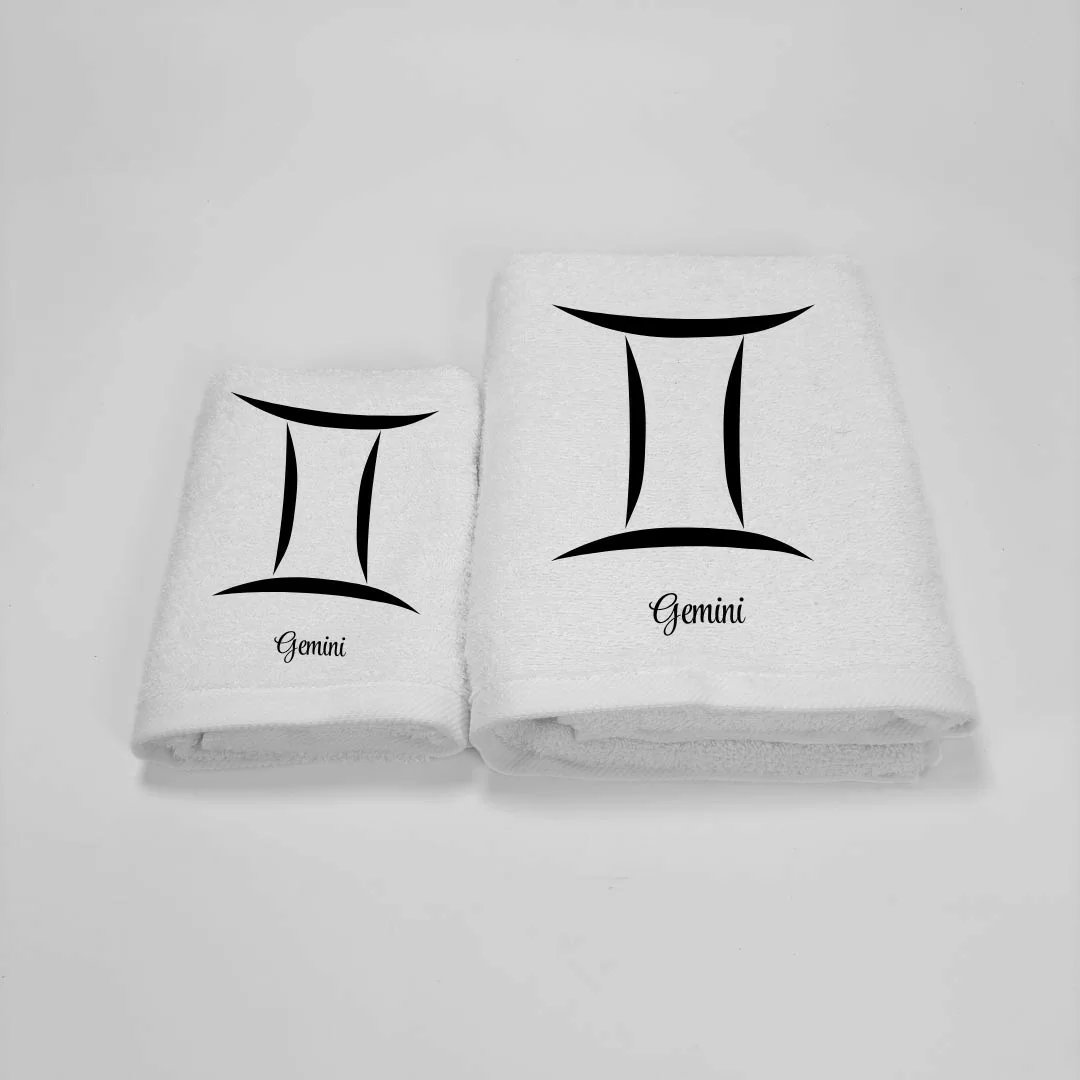 Coppia Asciugamani Personalizzati LineaBlu art....