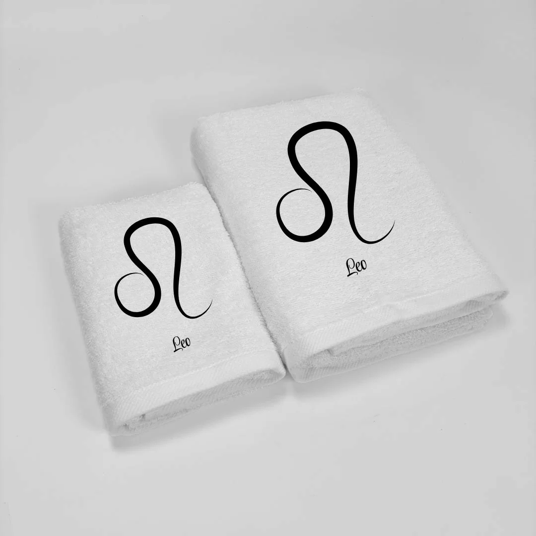 Coppia Asciugamani Personalizzati LineaBlu art....