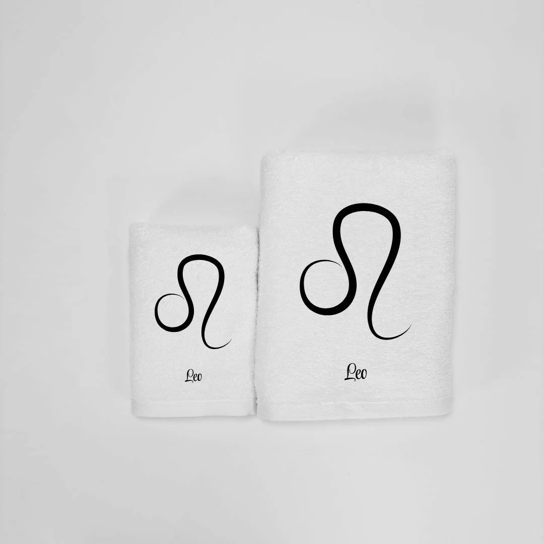 Coppia Asciugamani Personalizzati LineaBlu art....