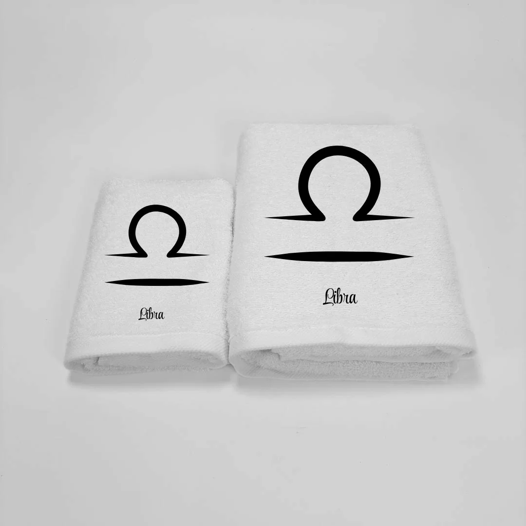 Coppia Asciugamani Personalizzati LineaBlu art....