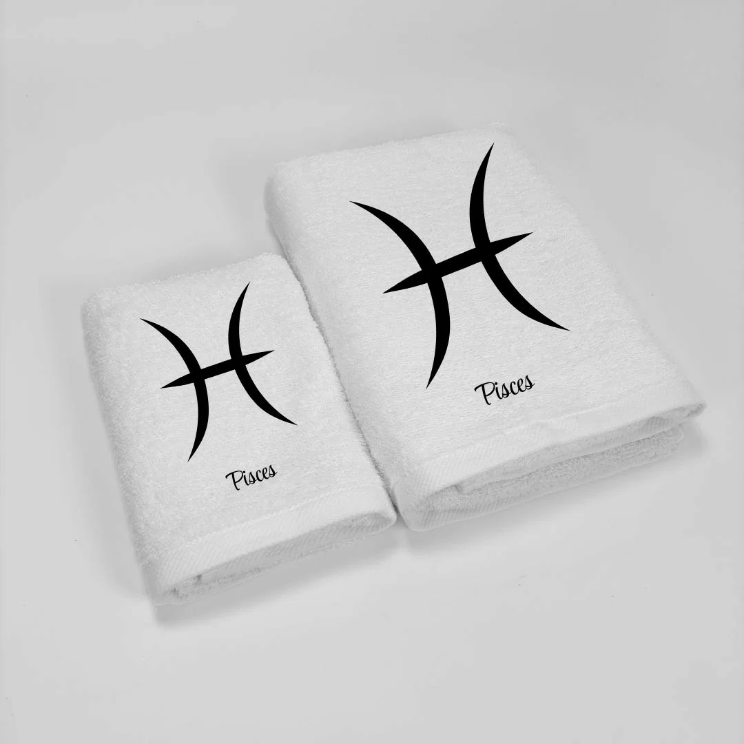 Coppia Asciugamani Personalizzati LineaBlu art....