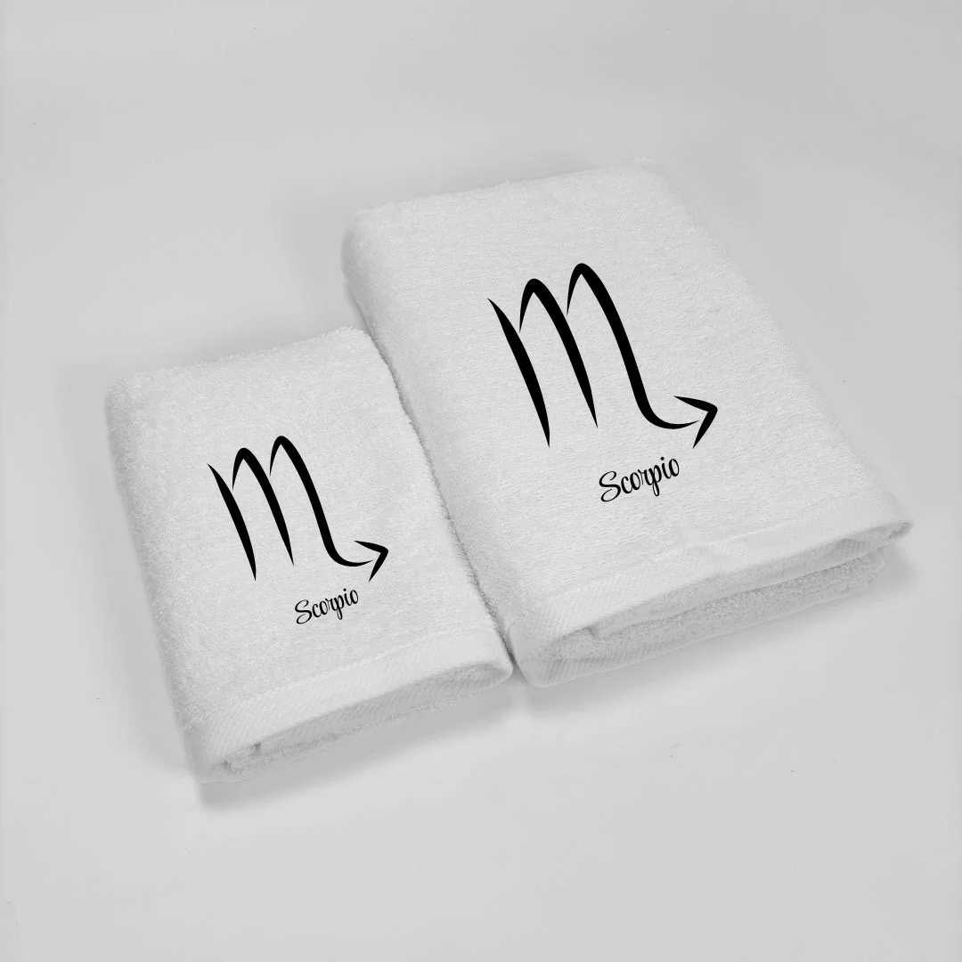 Coppia Asciugamani Personalizzati LineaBlu art....