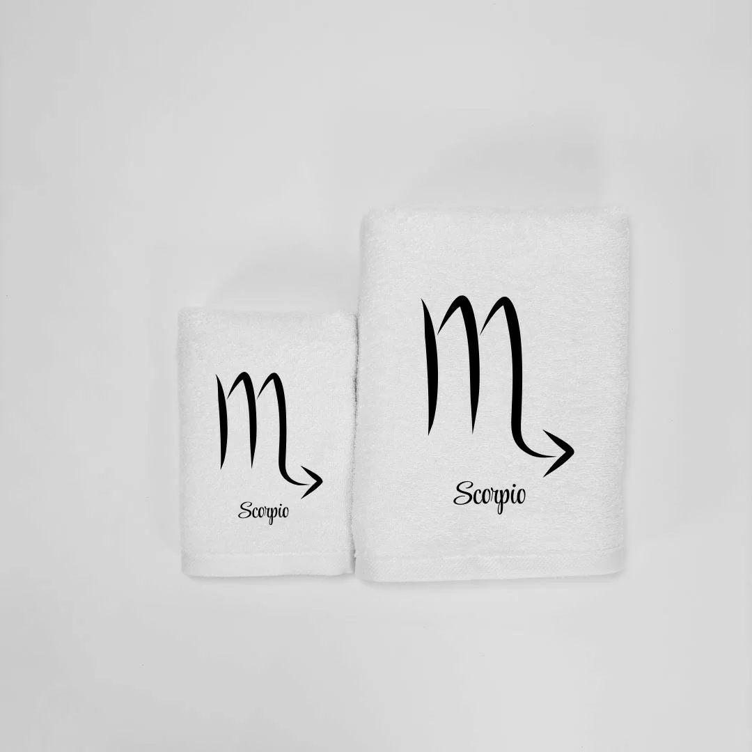 Coppia Asciugamani Personalizzati LineaBlu art....