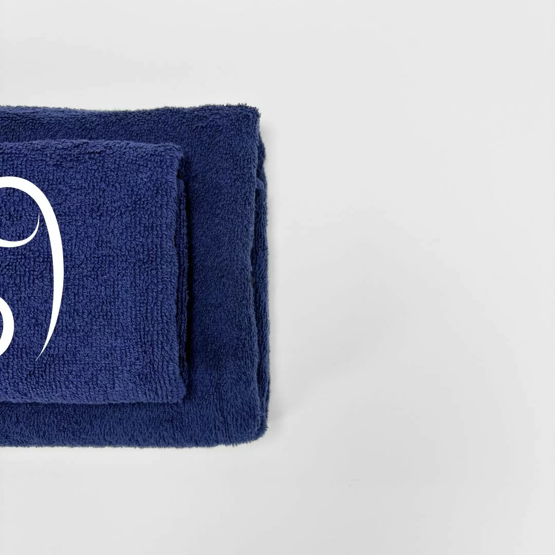 Coppia Asciugamani Personalizzati LineaBlu art....