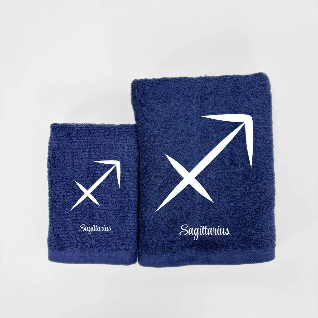 Coppia Asciugamani Personalizzati LineaBlu art....