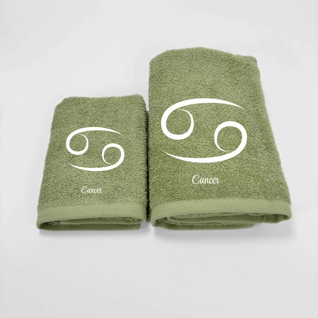 Coppia Asciugamani Personalizzati LineaBlu art....