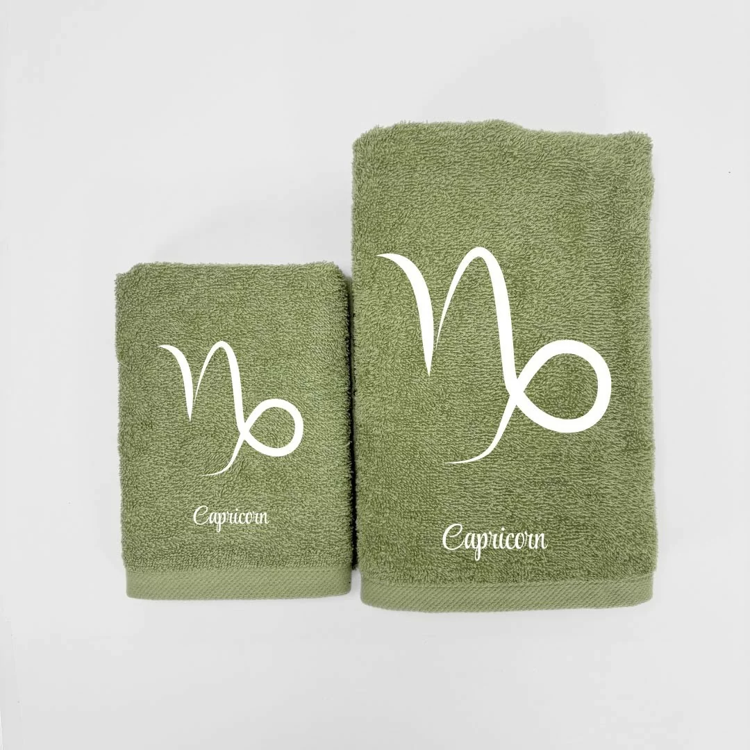 Coppia Asciugamani Personalizzati LineaBlu art....