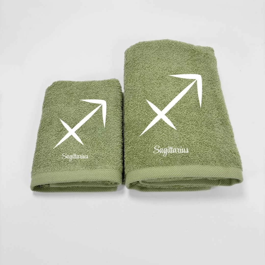 Coppia Asciugamani Personalizzati LineaBlu art....