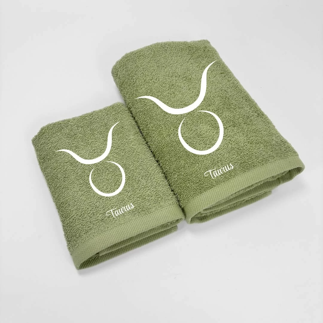 Coppia Asciugamani Personalizzati LineaBlu art....