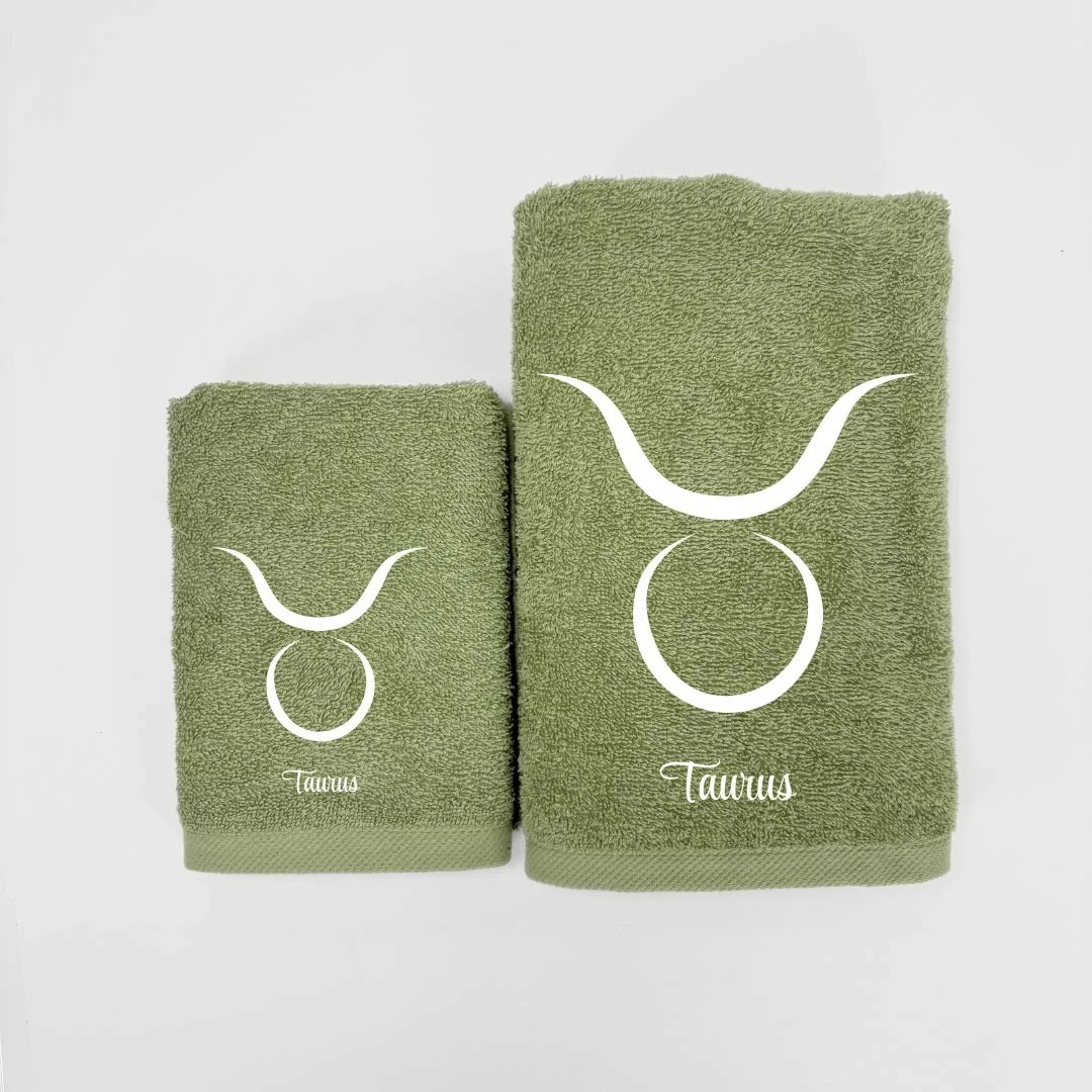 Coppia Asciugamani Personalizzati LineaBlu art....