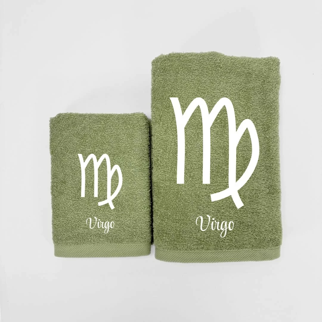 Coppia Asciugamani Personalizzati LineaBlu art....