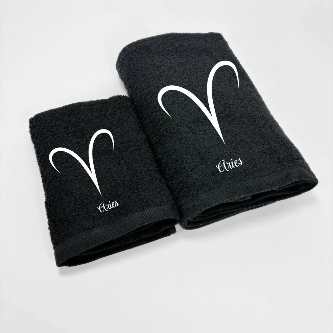 Coppia Asciugamani Personalizzati LineaBlu art. Oroscopo... 2