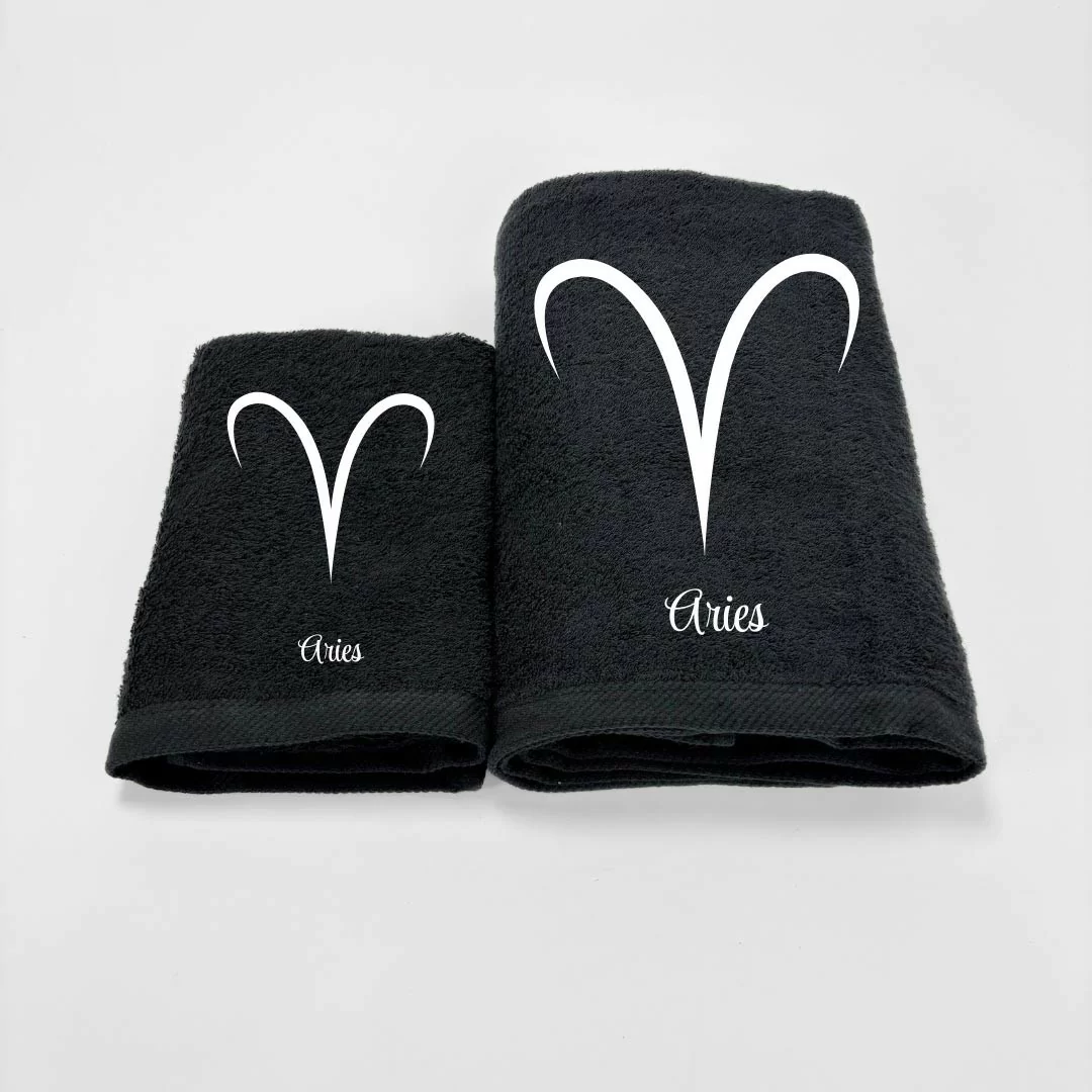 Coppia Asciugamani Personalizzati LineaBlu art....