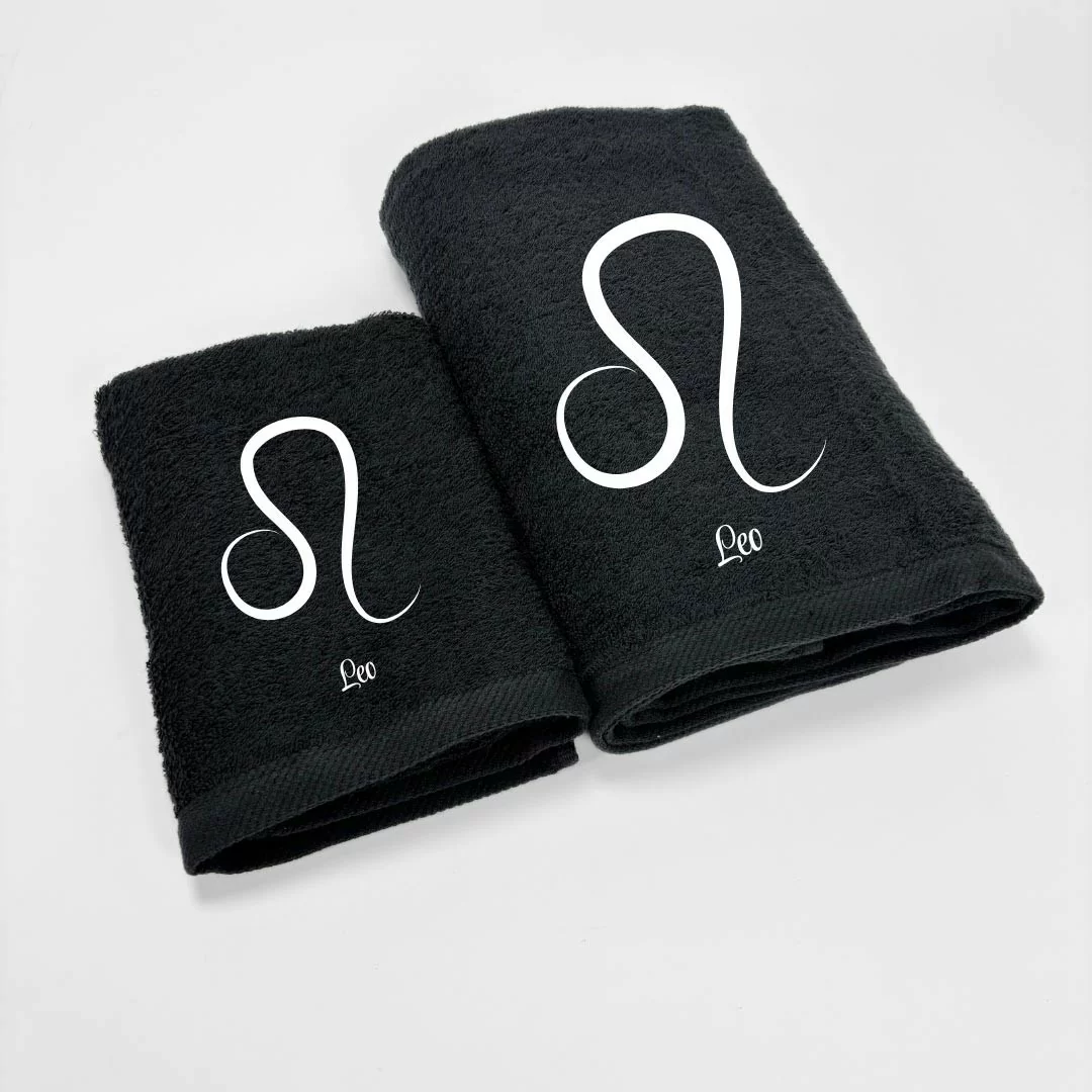 Coppia Asciugamani Personalizzati LineaBlu art....