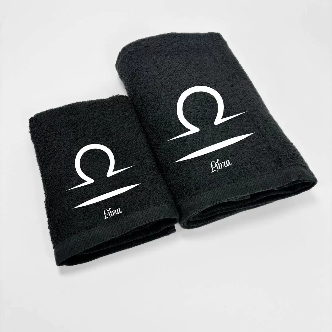 Coppia Asciugamani Personalizzati LineaBlu art....