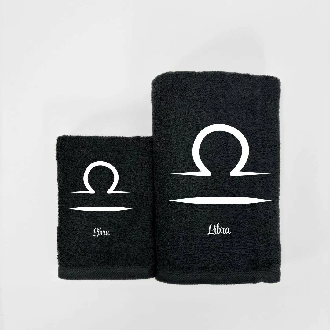 Coppia Asciugamani Personalizzati LineaBlu art....