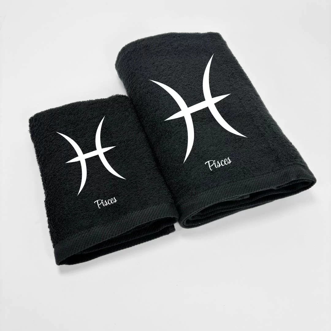 Coppia Asciugamani Personalizzati LineaBlu art....