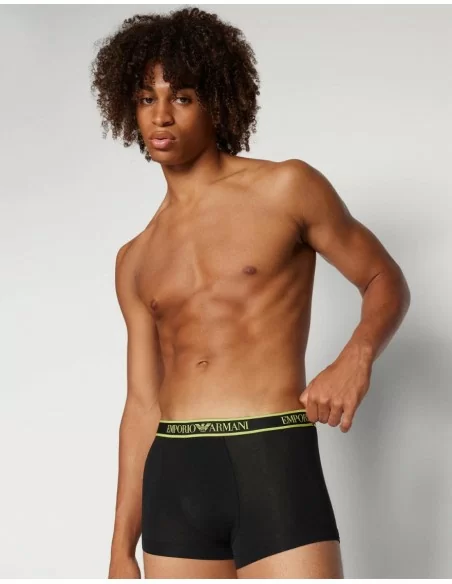 Boxer Emporio Armani Uomo art. 111357 Tripack Nero