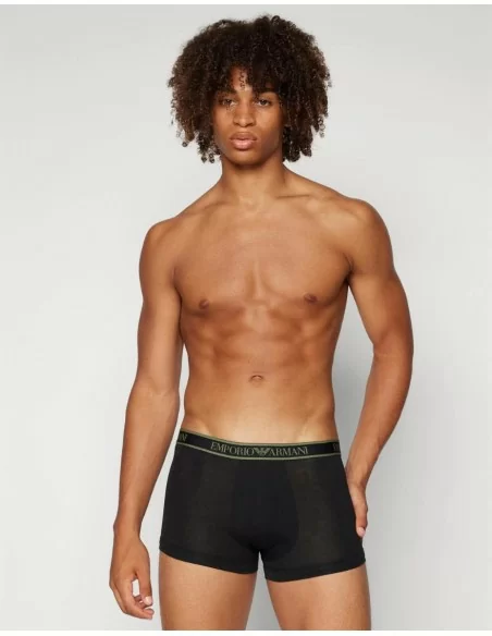 Boxer Emporio Armani Uomo art. 111357 Tripack Nero