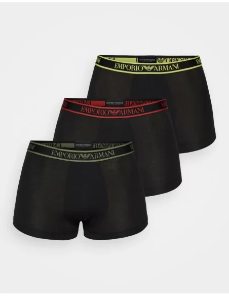 Boxer Emporio Armani Uomo art. 111357 Tripack Nero