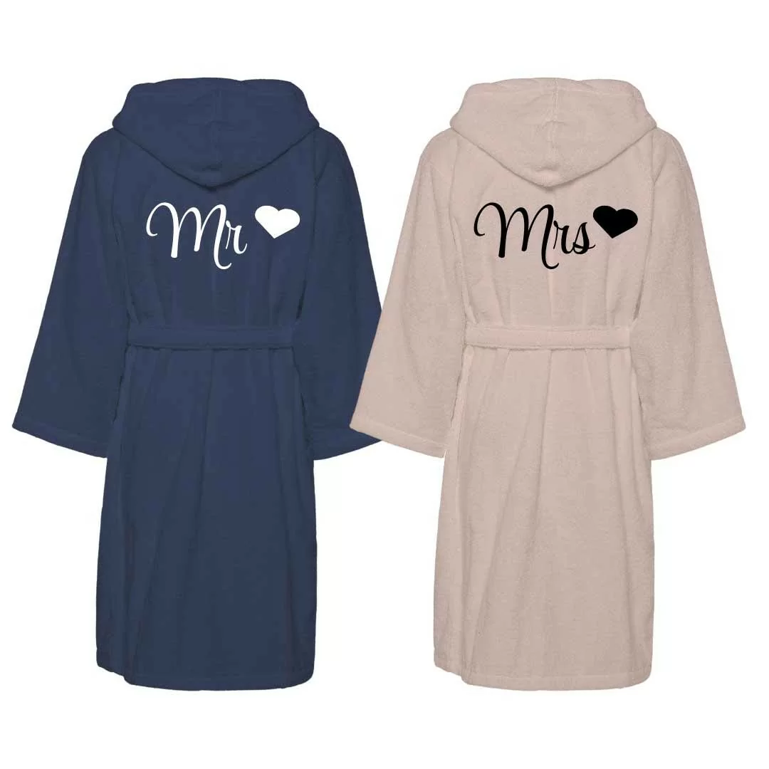 Accappatoio Lui e Lei Spugna LineaBlu art. Mr e...