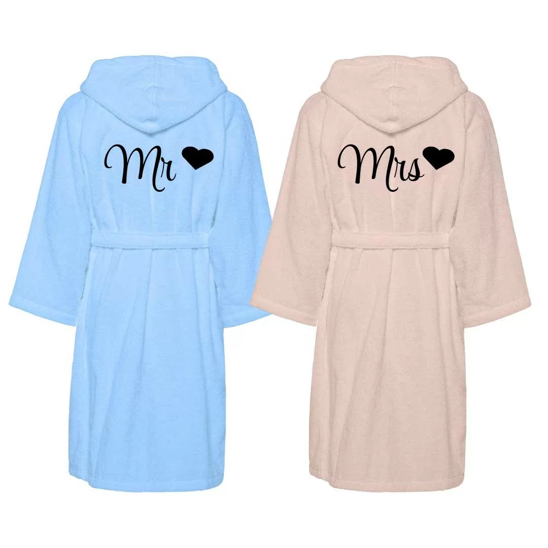 Accappatoio Lui e Lei Spugna LineaBlu art. Mr e...