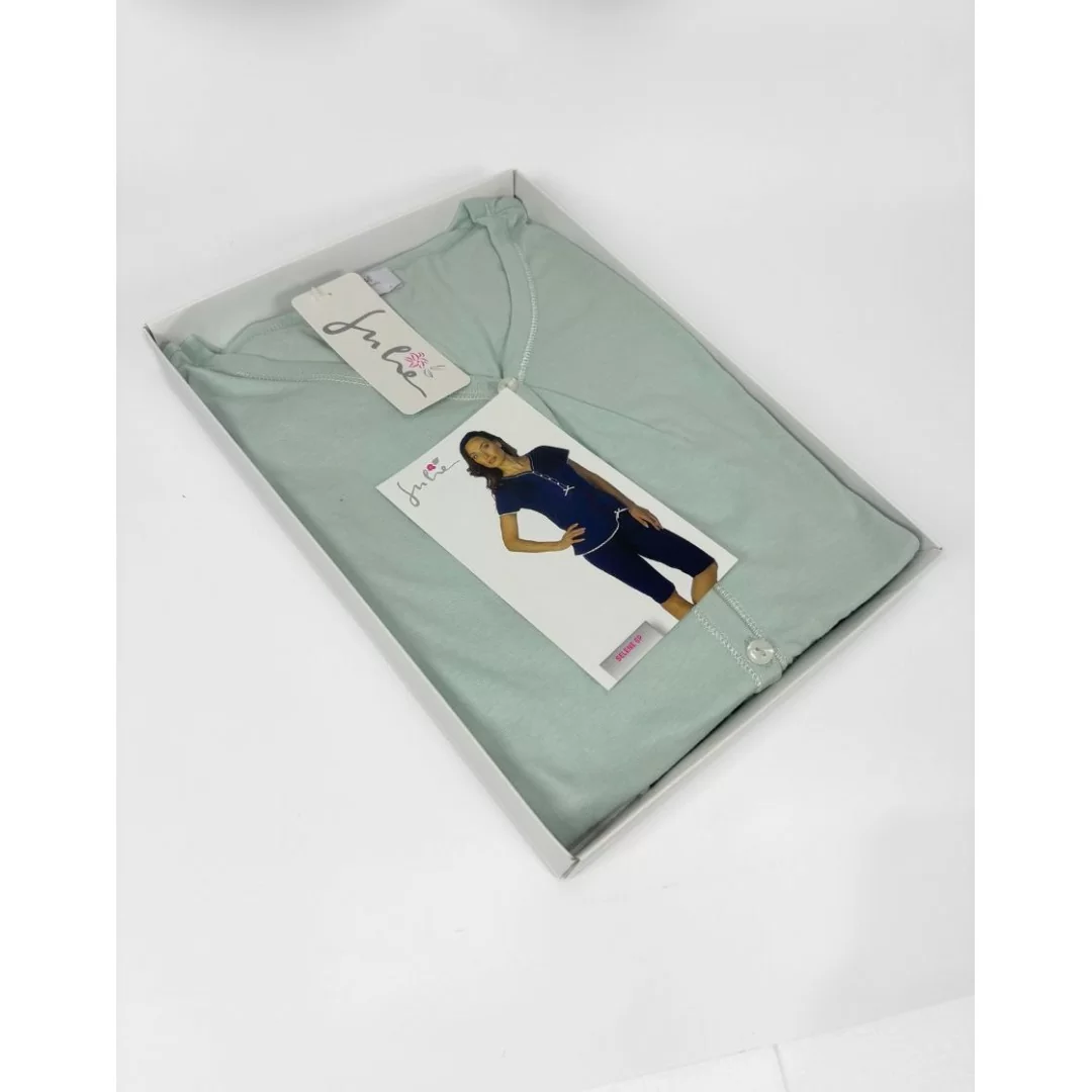 Pigiama Donna In Cotone Julie art. Selene 6P Mezza Manica