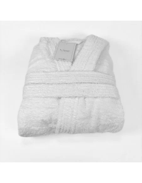 Accappatoio Personalizzato Baby Bianco LineaBlu art. Marte