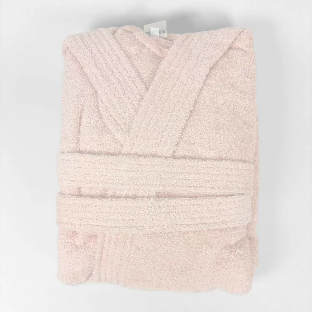 Accappatoio Personalizzato Rosa Confetto LineaBlu art. Marte