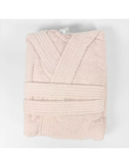 Accappatoio Personalizzato Rosa Confetto LineaBlu art. Marte