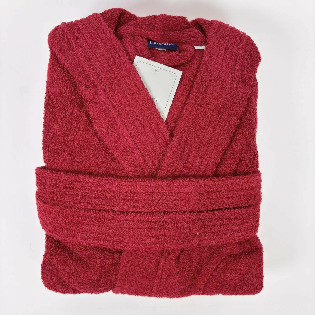 Accappatoio Personalizzato Bordeaux LineaBlu art. Marte