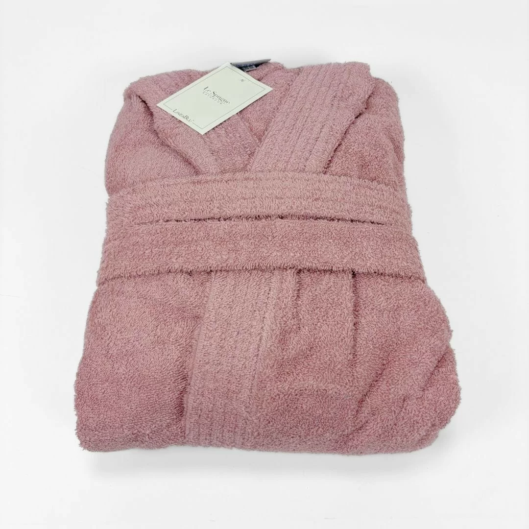 Accappatoio Personalizzato Rosa Antico LineaBlu...