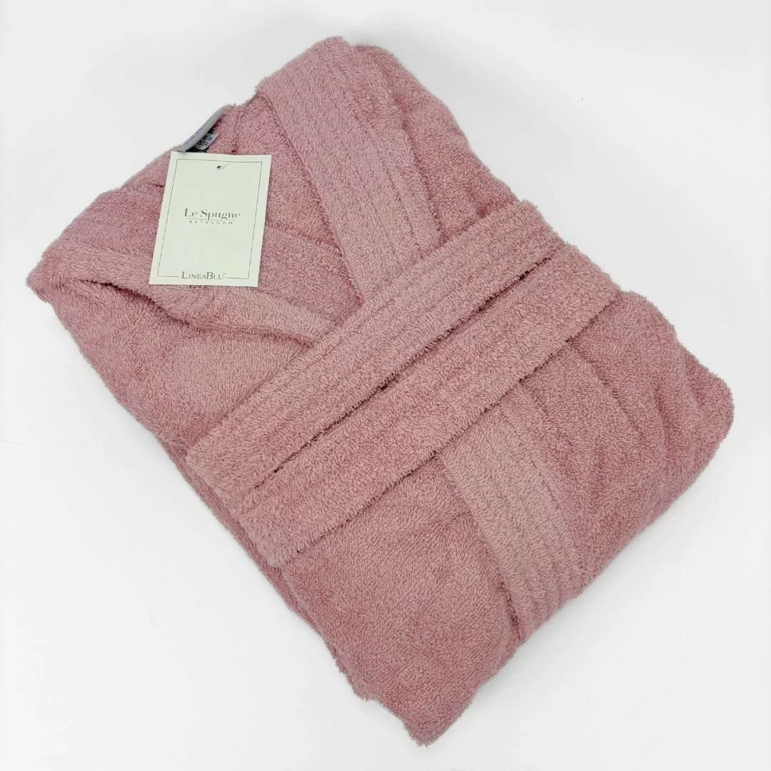 Accappatoio Personalizzato Rosa Antico LineaBlu...