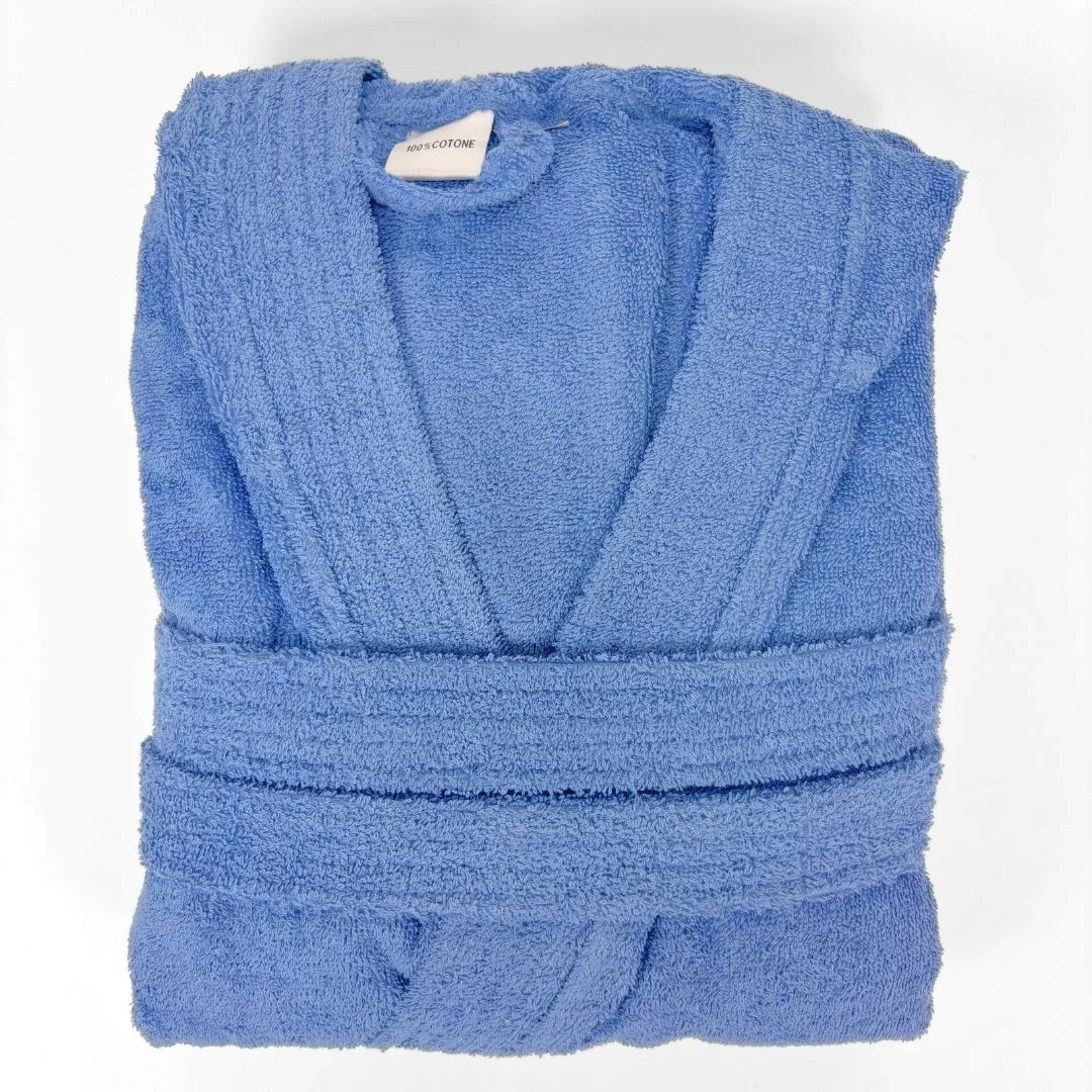 Accappatoio Personalizzato Blu Zaffiro LineaBlu...