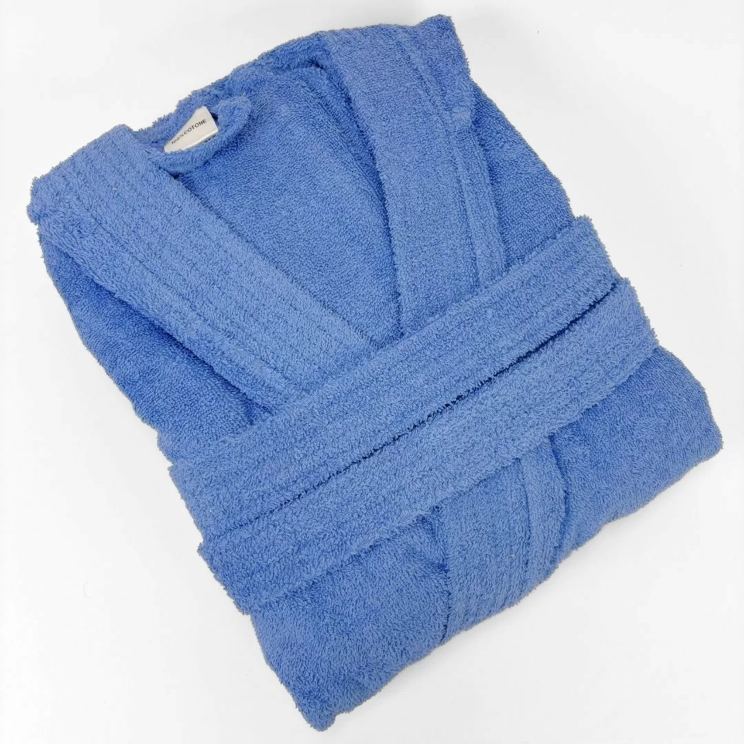Accappatoio Personalizzato Blu Zaffiro LineaBlu...