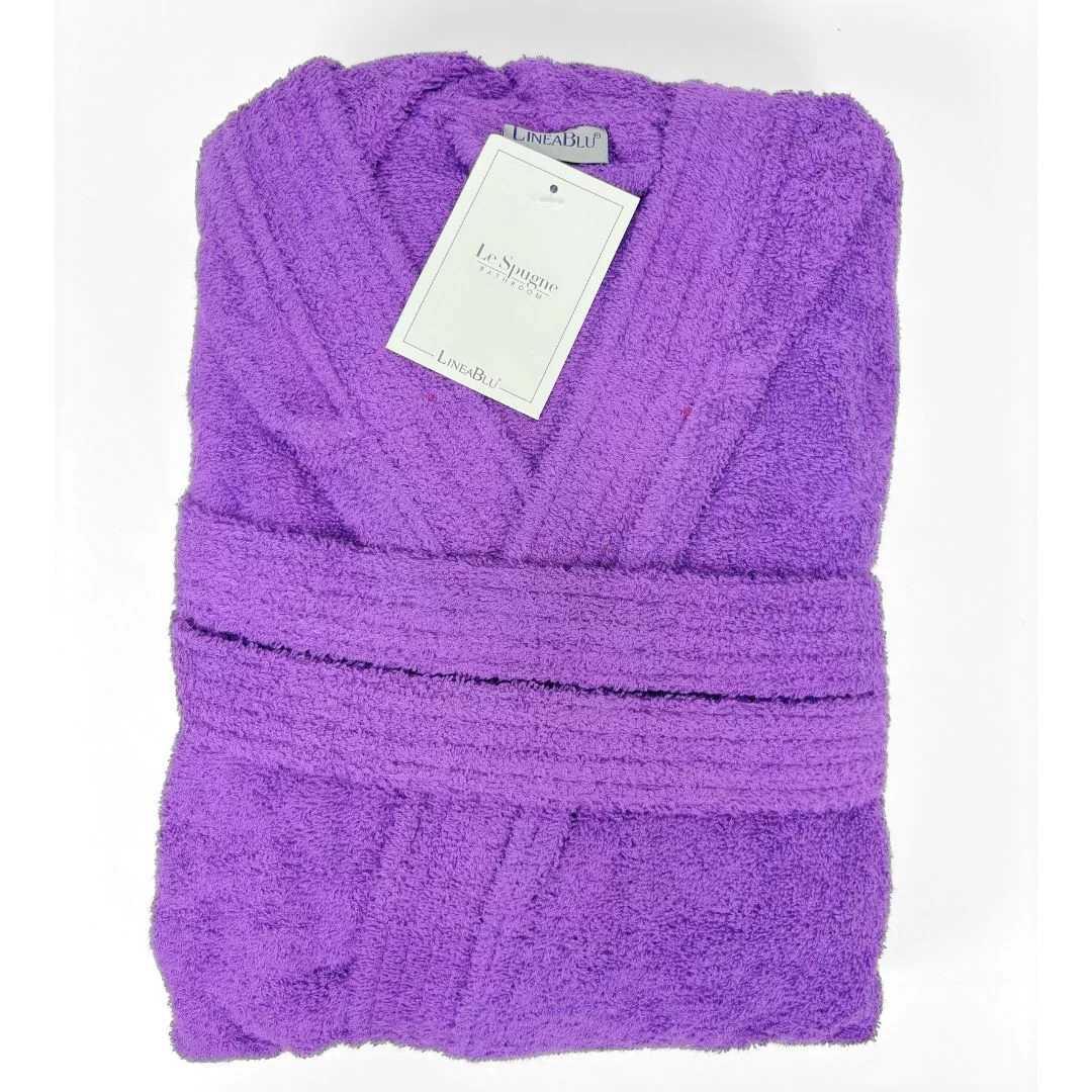 Accappatoio Personalizzato Viola LineaBlu art. Marte