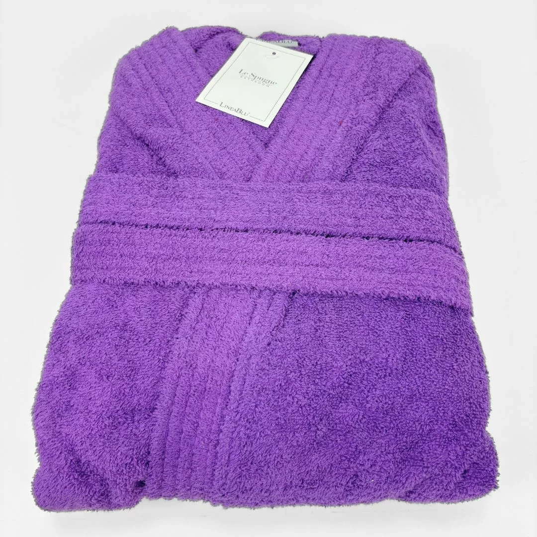 Accappatoio Personalizzato Viola LineaBlu art....