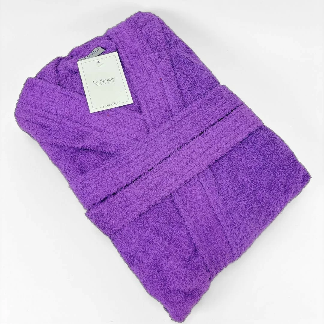 Accappatoio Personalizzato Viola LineaBlu art....