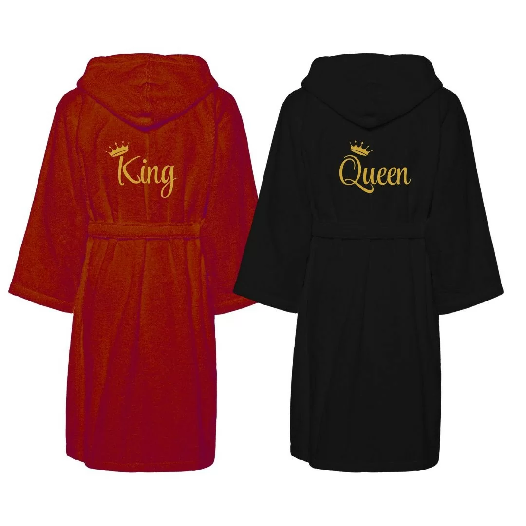 King e Queen Accappatoio Lui e Lei LineaBlu...