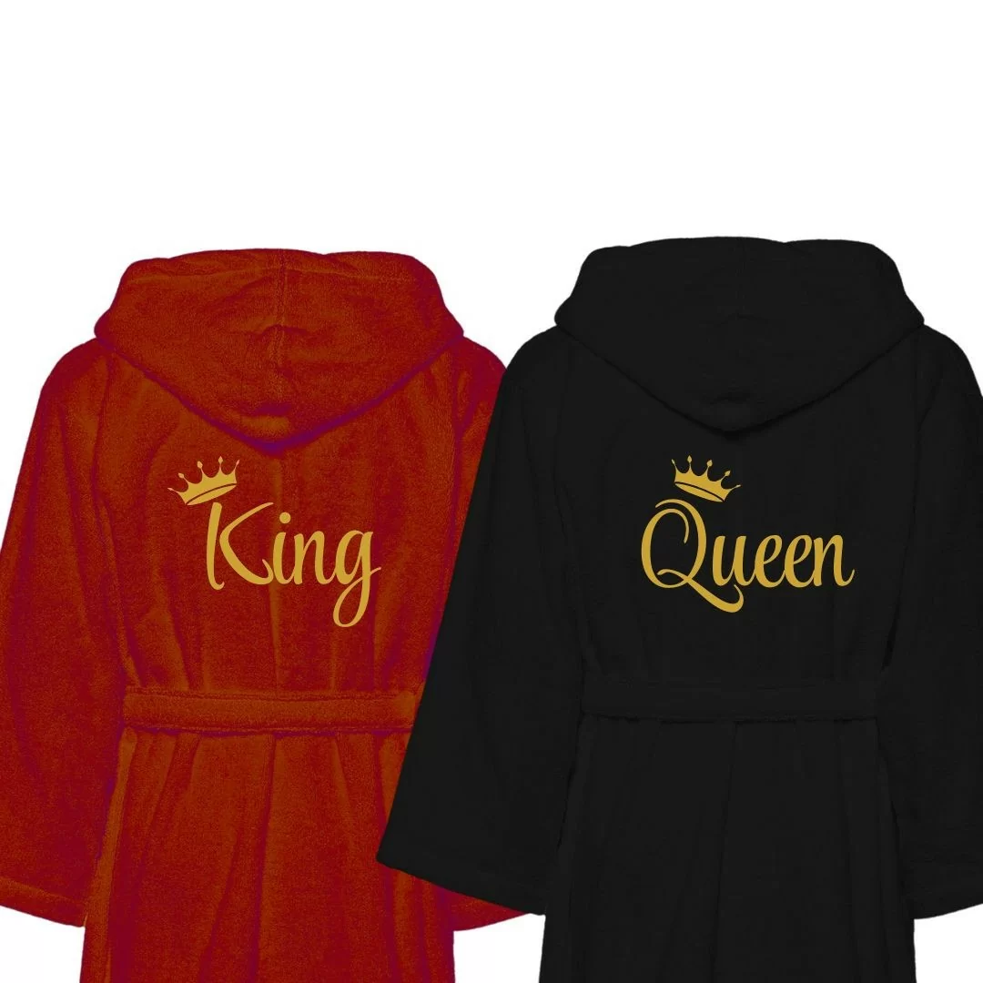 King e Queen Accappatoio Lui e Lei LineaBlu...