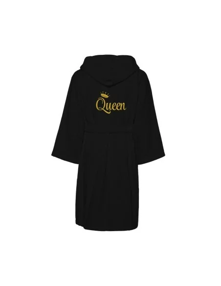 King e Queen Accappatoio Lui e Lei LineaBlu Bordeaux e Nero