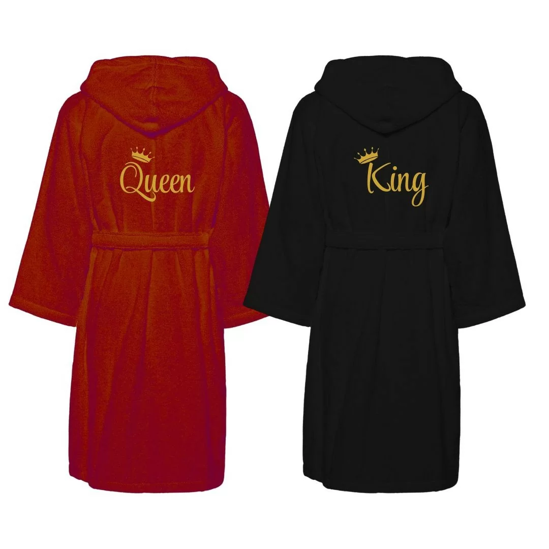 King e Queen Accappatoio Lui e Lei LineaBlu...