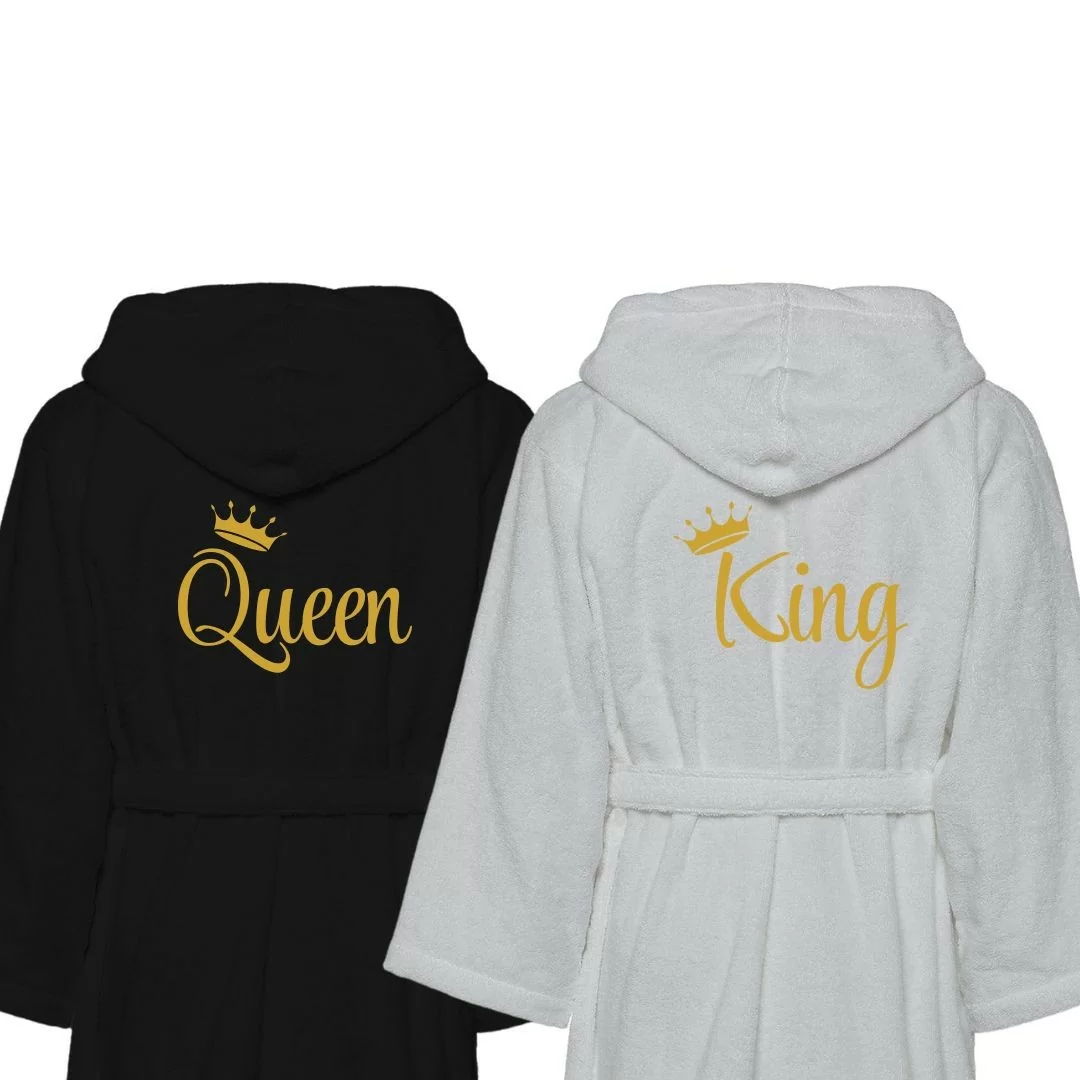 King e Queen Accappatoio Lui e Lei LineaBlu...