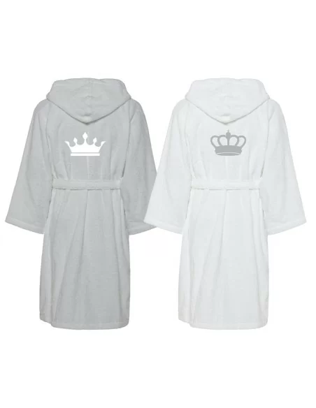 Accappatoio Lui e Lei LineaBlu art. Crown King e Crown Queen